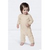 RABBIT SKINS™ Infant 100% Cotton Lap Shoulder Long Sleeve Long