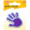 Kleiber Iron On Hand Print Patch-5cm Height-Blue