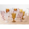 FORTESSA Debutante Vintage Themed Glassware, 10 Ounce Water Goblets (Set