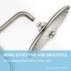 OFFO Shower Head Extension Arm 13 in, Brushed Nickel S
