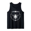 Bee Moon Phases, Crystals Gothic Punk Style Honey Original Tank