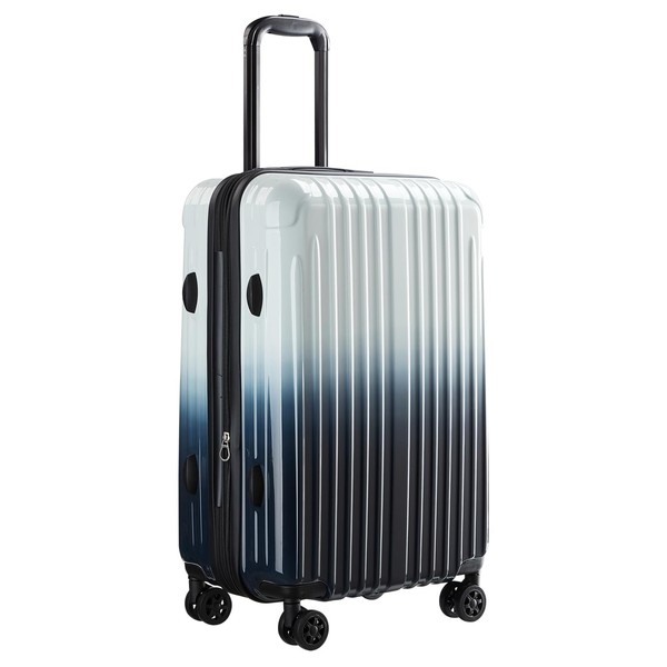 sukiost Checked Luggage, 24 Inch Hardside Suitcase, Lightweight Hardshell with