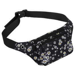 HUA ANGEL Waist Pack for Women Running Fanny Pack Crossbody Phone Belt Bum Bag with Adjustable Strap for Travel Sports Hiking, Little daisy, One Size