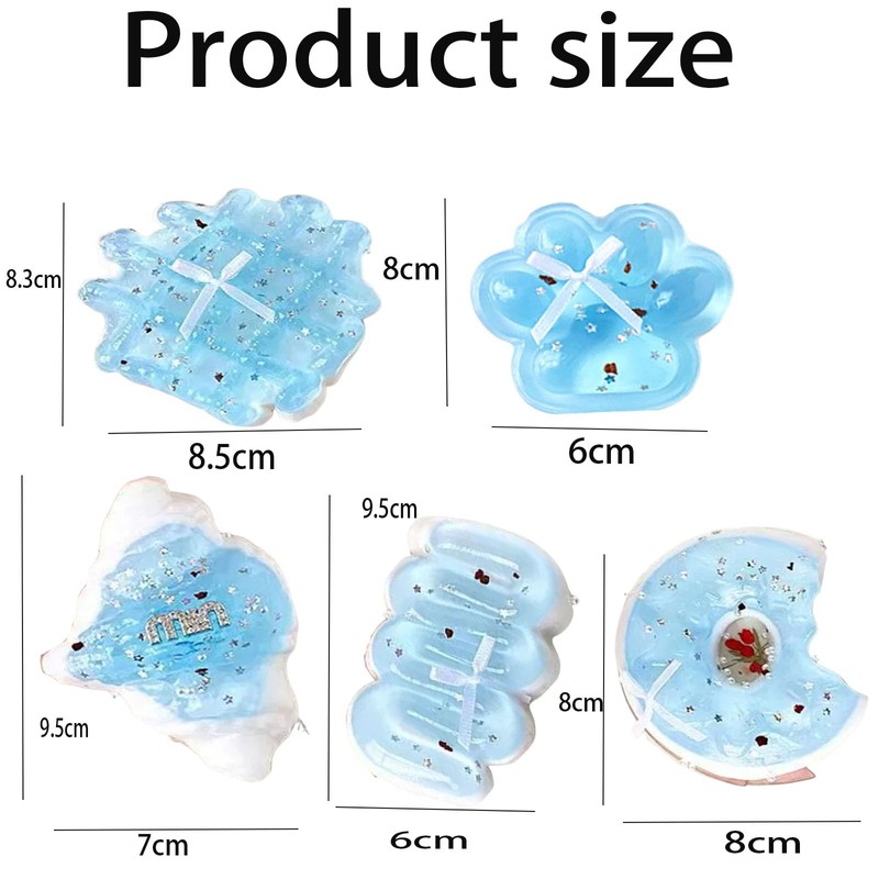 5 PCS Taba Squishy Strawberry, Taba Squishy, Fufu Squishy, Stress