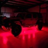 Pro Vader RGB LED Rock Lights Kit Pods Under Glow