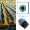 PE Water Pipe Plug End Compression Fitting PE Pipe Compression