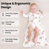 Unnivoll Baby Sleep Sack 6-12 Months 3 Pack 100% Cotton