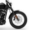 TCT-MOTORPARTS Gloss Black Front Fender Fit For Harley Softail Street