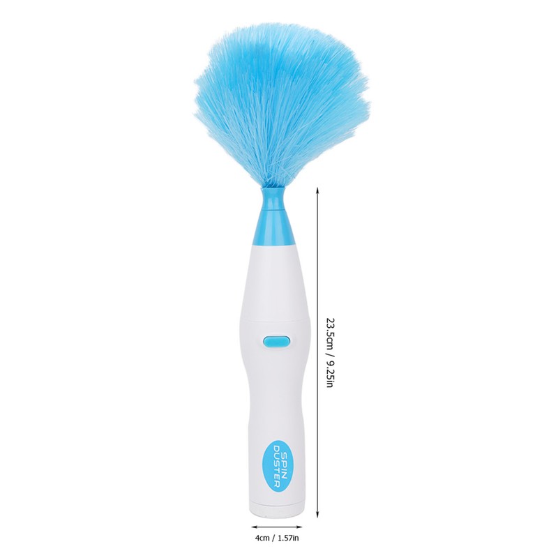180° Bendable Electric Feather Duster Window Blinds Furniture Cleaning Tool