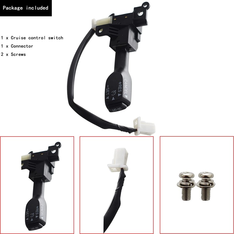 Cruise Control Switch 84632-34011 Replacement for Camry Corolla Highlander RAV4