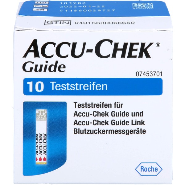 ACCU-CHEK Guide Teststreifen, 10 St. Teststreifen