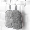 MEXRUMI Pack of 2 Washing Up Sponges, Washable and Reusable
