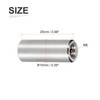 DTGN 5pcs M6x25mm(DxL) Round Coupling Nuts for Machine Connecting 304