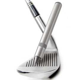 Wedge Guys nU Groove Sharpener - Golf Club Groove Sharpener, Re-Grooving Tool and Cleaner - Generate Optimal Backspin & Restore Your Old Irons - PGA Recommended Golf Groove Sharpening Tool