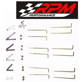 Walker Products Edelbrock 1407 1410 1412 1413 Carburetor Tuning Calibration Kit JET SPRINGS 1480