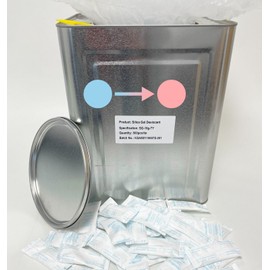 Unbranded 800 PACK - 10g Gram Silica Gel Desiccant Pack Moisture Absorber Drying FOOD SAFE