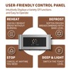 Touch Screen Toaster with Defrost & Removable Tray, 2 Slice
