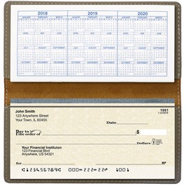 Majestic Horse Laser Engraved Leatherette Checkbook Cover