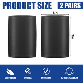 Seenelling 2 Pairs Knee Pads Inserts for Work Pants Double Foam Cushion Knee Pads Inserts for Tactical Pants, 6 x 9 Inches Soft Construction No Strap Knee Pad Soft Inner Liner for Men