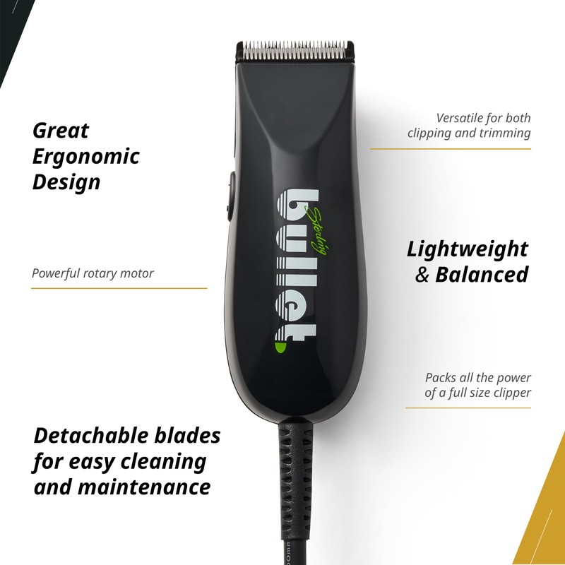 Wahl Professional Sterling Corded Bullet Trimmer Versatile Lightweight Hair Grooming