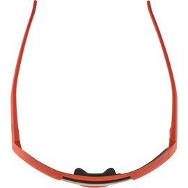 Alpina Rocket Youth Q-Lite Unisex Children's Sports Glasses, Pumpkin Orange Matt/Red, One Size