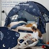Toddler Bed Tent Full, Space Canopy Indoor for Kids Boys,