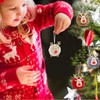 Christmas Tree Ornaments Set of 4 Cute Reindeer Christmas Ornaments