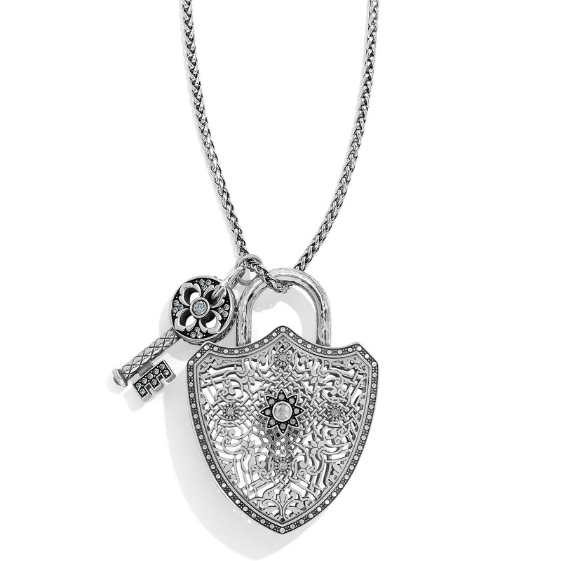 Brighton Sahuri Padlock Long Necklace