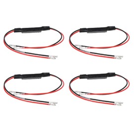 VOANZO Pack of 4 Resistance Indicator LED Moto LED Indicator Decoder LED Load Resistor for Motorcycle ATV Go-Kart Bike PIT Quad Dirt Bike -10W 10Ω