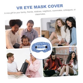 OSALADI Breathable Vr Sweat Band Eye Cover for Headsets Washable Elastic for Gaming for Sharing Family and Friends for Gamers