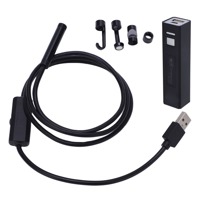 Wireless Endoscope Phone WiFi Borescope Inspection Camera HD IP68 Waterproof