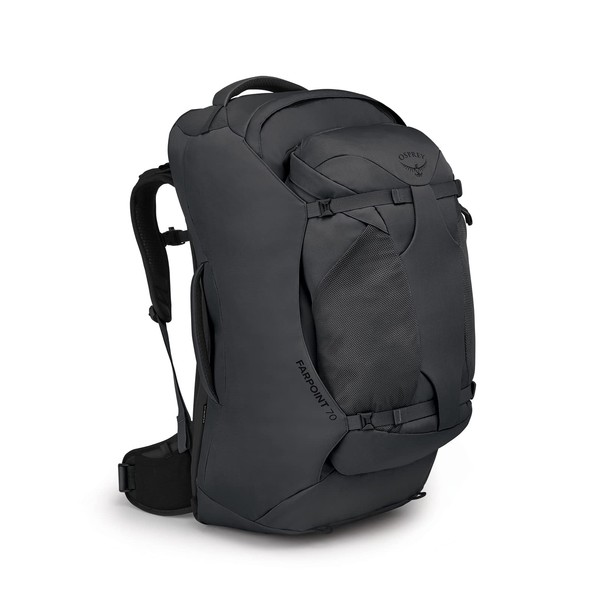 Osprey Farpoint 70L Men's Travel Backpack, Tunnel Vision Grey, One