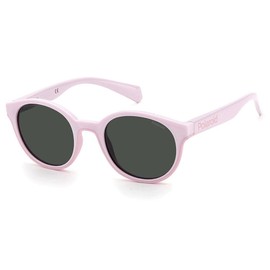 Polaroid Unisex Children's PLD 8040/s Sunglasses, 35J/M9 Pink, 44, 35j/M9 Pink