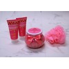 Rose Bath Gift Magnifique Set of 4 