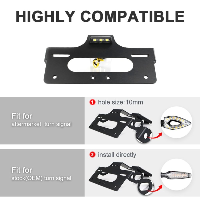 Xitomer Fender Eliminator Compatible with CB750 Hornet 2023 2024 2025