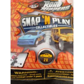 Toy State Nikko Road Rippers Snap 'n Play Cars 2 Cars In Blind Bag  (4"/10cm)