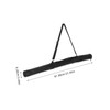 Outanaya Handheld Baseball Bat Carrier Bag Durable PU Material Shoulder