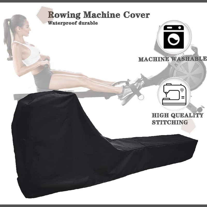 J&C Rowing Machine Cover Folding Water Rowing Machine 300lb Weight