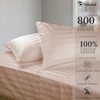 URBANHUT 800 Thread Count Egyptian Cotton Damask Striped Queen Size