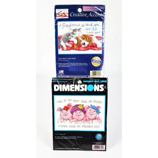 Dimensions and Creative Accents 2 NOS Kits 1999 Dimensions 3