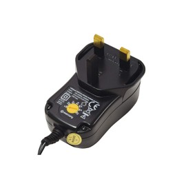 Mercury | Energy Efficient Switch-mode Power Supply with Multiple Adaptors & Adjustable Voltage | 1000mA
