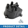 A ABSOPRO Distributor Cap for Honda Civic 1995-2000 Plastic,Metal Black