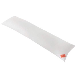 Hefel Side Sleeper Pillow Case Cotton 35 x 160 cm White