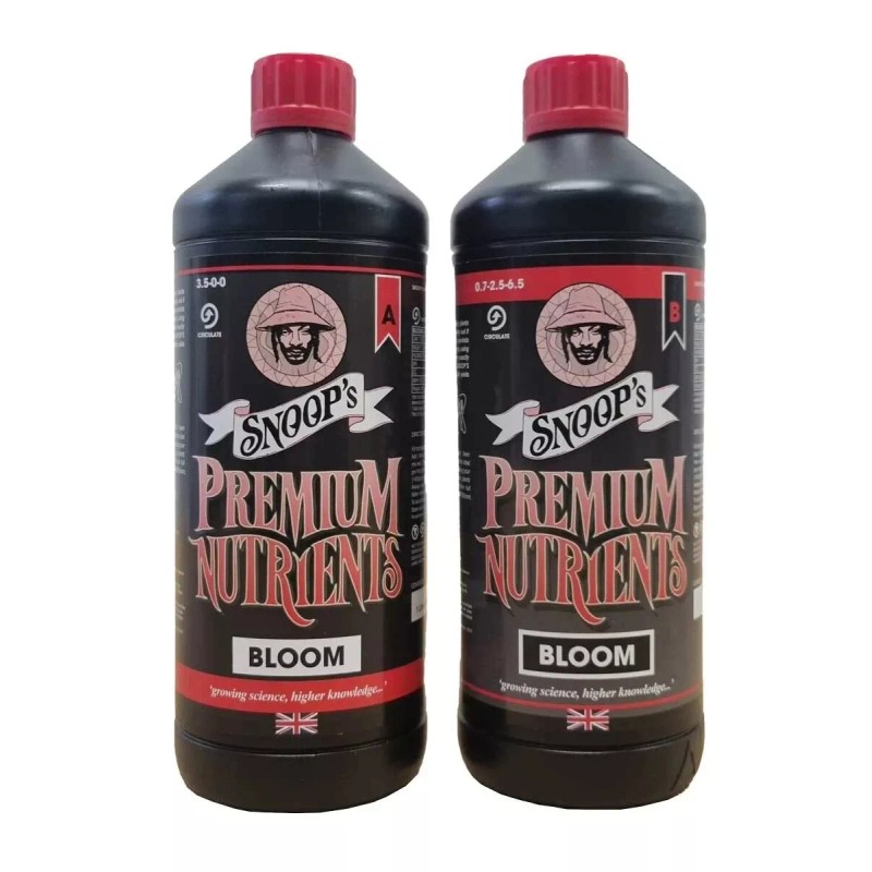 Snoops Premium Nutrients Hydro Bloom A (NPK 3.5-0-0) & B