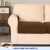 SUBRTEX Stretch Couch Cushion Covers Soft Sofa Seat Slipcover for