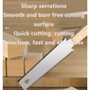 SOVYOULIVE Multi purpose hand saw, dual tooth design, suitable for