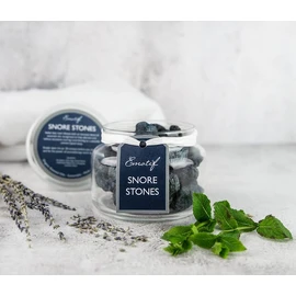 Corincraft Aromatherapy Stones Corincraft Snore Stones | 100% Natural Essential Oils to Combat Snoring | Helps Clear Sinuses & Promote Restful Sleep | Sustainable, Vegan & Cruelty-Free | Handmade in UK