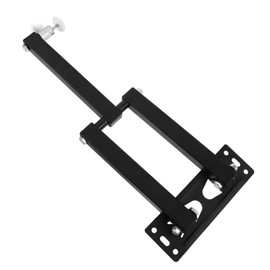 SEWACC Projector Wall Mount Bracket Adjustable Multi Use Stand for Home Use Space Saving Design Durable Aluminum Alloy Construction Versatile Viewing Angles for Projectors and Mobile