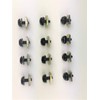 24 pc SOFT TOP FRAME/Tub Rail/Torx Screws/Nuts. Compatible with all