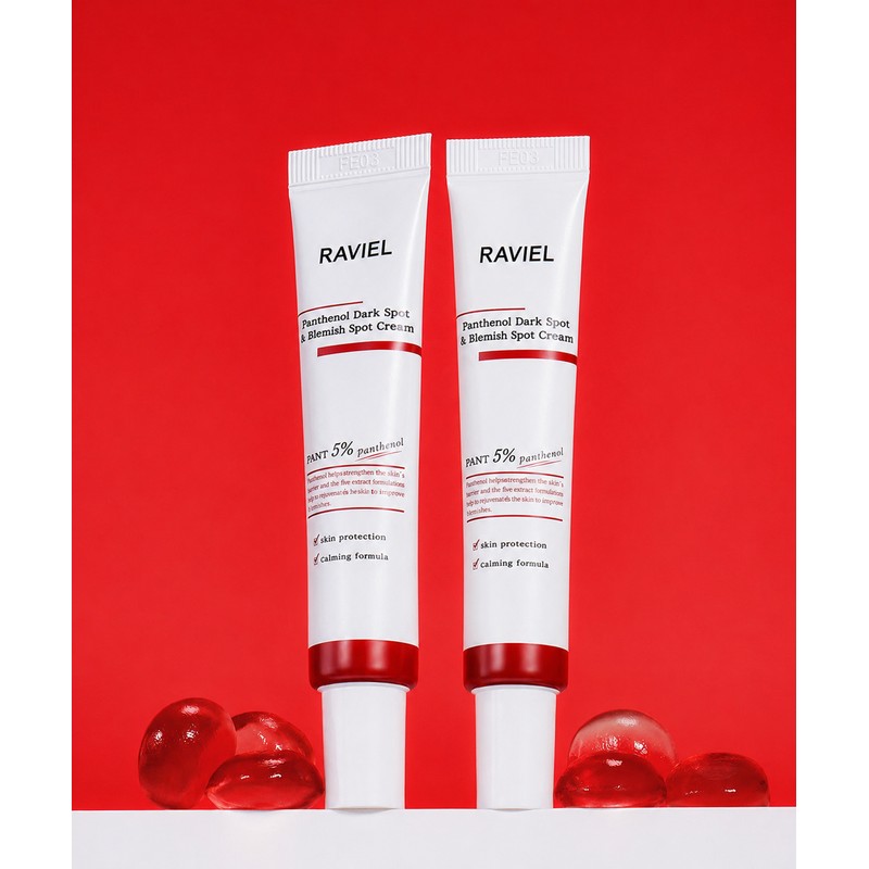 Ravielle [2EA][Clinically Completed/Low Irritation] Panthenol Spot Cream for Dark Spots